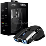 eVGA Mouse X20 Wireless Gaming egér - RGB - Fekete (903-T1-20BK-K3)