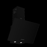 Evido CHY6BB.1 SKY 60B döntött fali páraelszívó fekete üveg 60cm