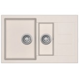 EVIDO CUBO 6S COMPACT Gránit Mosogató Medence Bézs