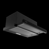 EVIDO FORTE 60B teleszkópos páraelszívó, 60 cm, fekete, érintőszenzor