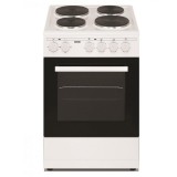 Evido FREE EE55W szabadonálló vasmagos elektromos tűzhely fehér 50x55cm FOEE55W.1