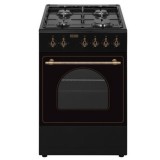 Evido FREE GE55C szabadonálló kombinált tűzhely antracit 50x55cm FOGE55A.2