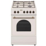 Evido FREE GE55C szabadonálló kombinált tűzhely bézs 50x55cm FOGE55C.2