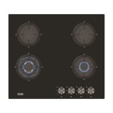 Evido HGM6WB.2 MURANO 60.B beépíthető üveg gázfőzőlap, fekete