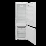 EVIDO IGLOO 332W beépíthető hűtő és fagyasztó, 54x177 cm, 2 ajtós, 242 l, E energiaosztály, fordítható ajtó, fehér
