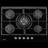 EVIDO MURANO 70B üveggázfőzőlap,70cm,WOK,fekete