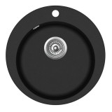 EVIDO TONDO Kerek Gránit Mosogató Medence Antracit