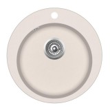 EVIDO TONDO Kerek Gránit Mosogató Medence Bézs