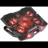 EVOLVEO ANIA 5R, laptophűtő alátét, piros háttérvilágítás (ANIA5R)