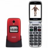 Evolveo EasyPhone FP mobiltelefon piros-ezüst (EP-770-FPR) (EP-770-FPR) - Mobiltelefonok