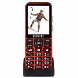 Evolveo EasyPhone LT mobiltelefon piros (EP-880-LTR) (EP-880-LTR) - Mobiltelefonok