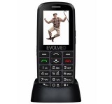 Evolveo ep-550 easy phone mobiltelefon fekete sgm ep-550-egb