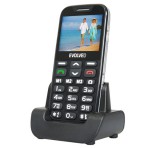 Evolveo ep-600 easyphone xd mobiltelefon fekete easyphone xd (ep600) black