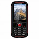 Evolveo StrongPhone W4 Dual-Sim mobiltelefon fekete-piros (SGP-W4-BR) (SGP-W4-BR)