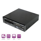 Ewent 3.5 inch Internal Card reader for your PC with USB port Frontpanel Black EW1059