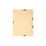 Exacompta A4 gumis mappa - Homokszín (P2110-0586)