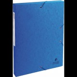 Exacompta A4 Prespán karton gumis box - Kék (P2070-0186)