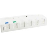 Excel Falon kívüli doboz 6 port UTP Cat.5e aljzattal (100-005)