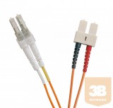 Excel-Networking Optikai duplex patch kábel SC-LC 50/125 OM2 5m (200-175) EXCEL