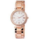 Excellanc acélszíjas női karóra strassz díszítéssel, arany színű III.