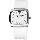 Excellanc férfi karóra fehér szilikon szíjjal