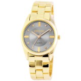 Excellanc nemesacél női karóra, szürke számlappal