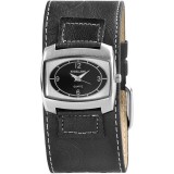 Excellanc széles műbőr szíjas női karóra