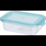 Excellent Houseware Tároló üveg edény műanyag fedővel (630 ml-es) (120219)