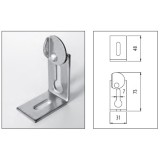 Excenteres bútorakasztó