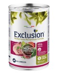 Exclusion Mediterraneo Monoprotein Formula All Breeds kutyakonzerv - borjú 400 g