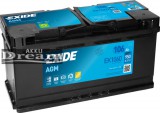 Exide AGM 12V 106Ah Start-Stop J+ EK1060