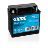 EXIDE AGM START-STOP AUXILIARY 12 V 15 Ah 200 A bal + (EK151)