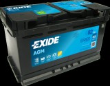 EXIDE Start-Stop AGM 12V 82Ah 800A jobb+ autó akkumulátor