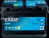 Exide Start Stop EK720 72Ah 760A / AGM