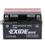 Exide YTZ10-BS 12V 8.6Ah 145A B+