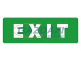 "Exit" Utánvilágító tábla, 300x100mm