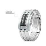 Exkluzív Bináris LED Karóra - Modern Technológia és Stílusos Időmérő Eszköz