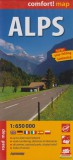 ExpressMap Alps - Alpok térkép (laminált)