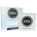 EXS Nano Thin - ultra vékony óvszer (3db)