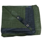 EXTOL 11114 takaróponyva, vízálló, de nem UV álló; 6×10m névleges méret, valós méret: 5,8×9,8m, PE, STANDARD, lefűző lyukak