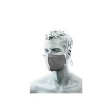 EXTOL 3385116 maszk, kétrétegű antimikrobiális orrnyereg borítással, 25db, heather szürke