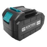 EXTOL 8791115B6 tartalék akku Li-ion, 18V, 6,0 Ah, a 8791115 és 8791255 géphez