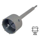 EXTOL 8801969 körkivágó téglához, SDS befogás; 105mm, 300mm hosszúságú szár