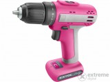 Extol akkus fúrócsavarozó, 12V, Li-ion, Extol Lady, beépített 1500 mAh akku
