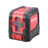 Extol automatikus lézeres vízszintező, ZÖLD, 1H1V (1 horizontális+1 vertikális)