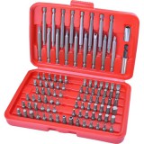 Extol behajtó készlet. 98 db Cr.V., lapos:3-7mm, PH0-3, PZ0-3, HEX 1,5-6mm