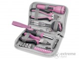 Extol Craft 6595 szerszámkészlet, rózsaszín