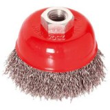 Extol Craft drótcsiszoló fazékkefe sarokcsiszolóhoz 75 mm (17002)