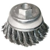 Extol Craft drótcsiszoló fazékkefe, sodort szálú 80mm (17009)