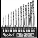 Extol Craft EXTOL fémfúró-szárak, 13db-os készlet (11140)